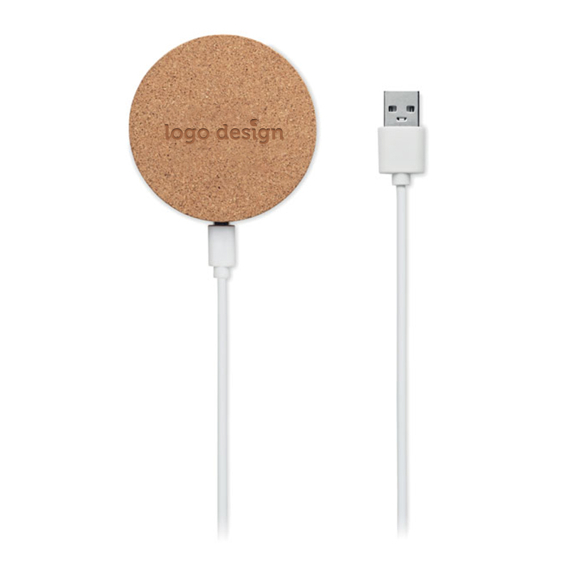 Wireless charger cork